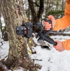 Gimbal FeiYu Tech Gimbal ręczny FeiyuTech Scorp F1 mini do smartfonów, kamer sportowych i aparatów bezlusterkowych 11