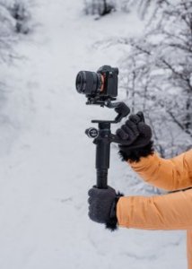 Gimbal FeiYu Tech Gimbal ręczny FeiyuTech Scorp F1 mini do smartfonów, kamer sportowych i aparatów bezlusterkowych 13