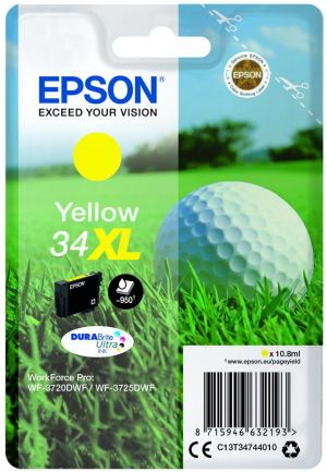 Tusz Epson Tusz T3474, yellow (C13T34744010) 1