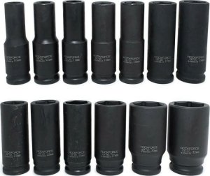 Rockforce ROCKFORCE NASADKI UDAROWE DŁUGIE 13szt.1/2" 10-32mm /WIESZAK 2