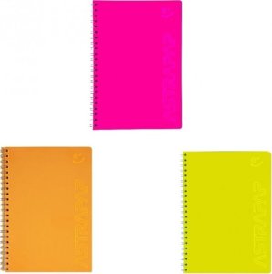 Astra Kołozeszyt A5/80K linia Fluo ASTRA 6