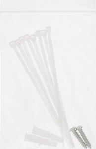 InLine InLine® Patch panel Cat.6A 0.5U 8-port, table/wall mounting, black RAL9005 5