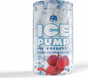 Fitness Authority FA Ice Pump Pre Workout 463g Icy Lychee 2