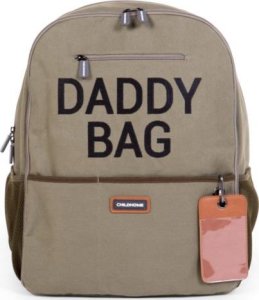 Childhome Childhome Plecak Daddy bag Kanwas Khaki 1