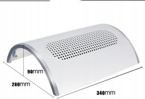 Rosfix MOCNY POCHŁANIACZ PYŁU MANICURE 40W 3 WIATRAKI 4