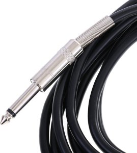Kabel SwiatKabli Interfejs gitary przejściówka JACK 6,3 mm -  USB 2.0 A  kabel o długości 3 m 4
