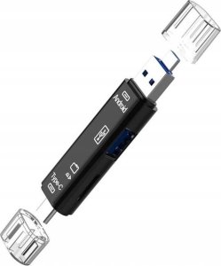Czytnik SwiatKabli Czytnik kart microSD gniazdo USB type C / micro USB / USB 2.0 2