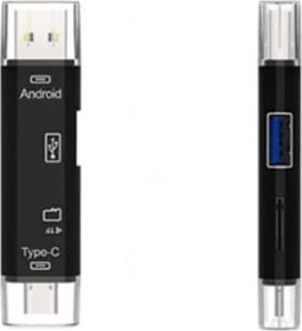 Czytnik SwiatKabli Czytnik kart microSD gniazdo USB type C / micro USB / USB 2.0 7