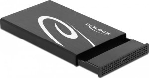 Kieszeń Delock external enclosure for 2.5? SATA HDD / SSD with SuperSpeed USB 10 Gbps (USB 3.1 Gen 2), drive enclosure (black) 2