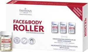 Activeshop Farmona face&body roller mezoterapia mikroigłowa z kwasami 5 x 5 ml 1