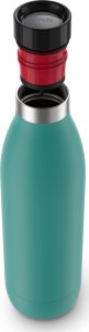 Emsa Emsa Bludrop Color insulated drinking bottle 0.7 liters, thermos bottle (petrol, stainless steel) 3