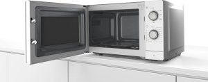 Kuchenka mikrofalowa Bosch FFL020MW0 Series 2, microwave oven (white) 4