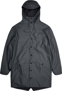 Rains Rains kurtka przeciwdeszczowa unisex LONG JACKET 12020 05 SLATE L 1