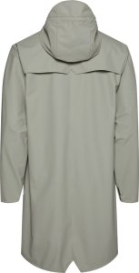 Rains Rains kurtka przeciwdeszczowa unisex LONG JACKET 12020 80 CEMENT XL 2