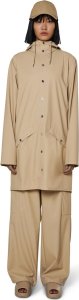 Rains Rains kurtka przeciwdeszczowa unisex LONG JACKET 12020 24 SAND XL 6