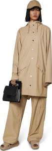 Rains Rains kurtka przeciwdeszczowa unisex LONG JACKET 12020 24 SAND XL 9