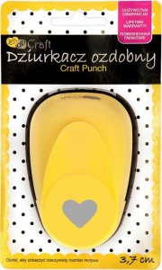 DP Craft DZIURKACZ OZDOBNY 3,7CM JCDZ-115-023 SERCE 1