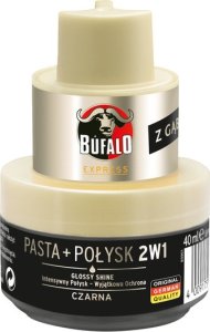 Frosch Bufalo 2w1 Pasta + Połysk Do Butów Czarna 40ml... 1