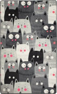 Vaikiškas kilimas Cats, 140x190 cm 1