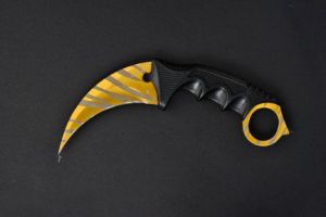 Fadecase Karambit Tiger tooth (20001) 1