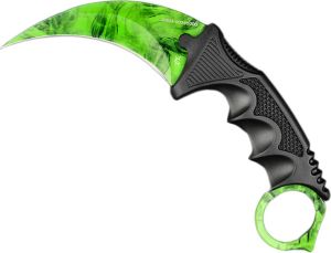 Fadecase Karambit Emerald (100001) 2