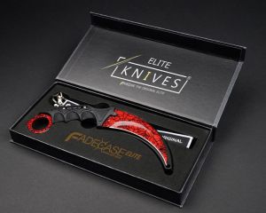 Fadecase Karambit Elite Crimson Web E5-CW 3