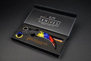 Fadecase Karambit Elite Marble Fade E14-MF 2