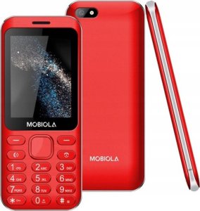 Telefon komórkowy Mobiola TELEFON GSM MOBIOLA MB3200i 2G CZERWONY TELEFON KLASYCZNY DLA SENIORA 2