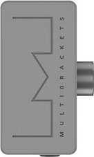 MultiBrackets MB WALLMOUNT S 80KG MAX.400X400 czarny (PORTRAIT: 43-65" OR LANDSCAPE: 32-65") 11