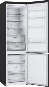 Lodówka LG LG Šaldytuvas GBB72MCUGN Energy efficiency class D Free standing Combi Height 203 cm No Frost system Šaldytuvas net capacity 277 L Šaldiklis net capacity 107 L Ekranas 35 dB Juodas 13