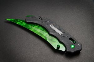 Fadecase Flip Knife Emerald (Fe6-EM) 1