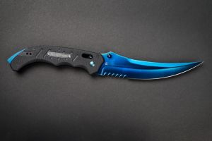 Fadecase Flip Knife Blue Steel (Fe3-BS) 1