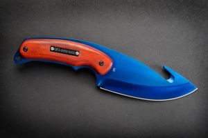 Fadecase Gut Knife Blue Steel (Ge3-BS) 5
