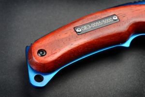 Fadecase Gut Knife Blue Steel (Ge3-BS) 7
