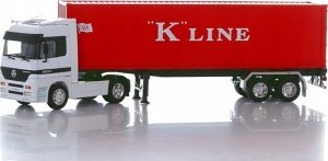 Welly WELLY Truck z przyczepą 1:32 Mercedes Benz Actros K LINE 2