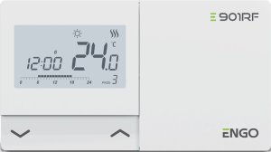 Salus Bezprzewodowy, elektroniczny regulator temperatury - E901RF + karta paliwowa 2