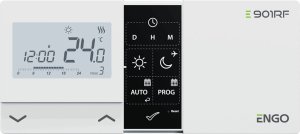 Salus Bezprzewodowy, elektroniczny regulator temperatury - E901RF + karta paliwowa 3