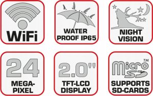 Kamera cyfrowa Braun Phototechnik Braun Scouting Cam Black200 mini WiFi 7