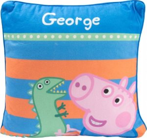 Hedo Poduszka Świnka Peppa - George, 30x30 cm PRODUKT LICENCJONOWANY, ORYGINALNY 1