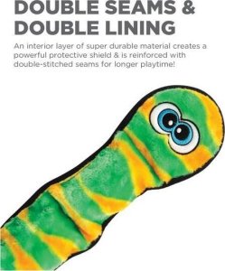 Outward Hound Outward Hound Invincibles Snake orange/green 12 piszczałek [32005] 4