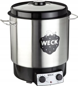 Jata WECK Preserving Cooker Stainless Steel with Clock 1