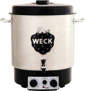 Jata WECK Preserving Cooker Stainless Steel with Clock and Tap 1