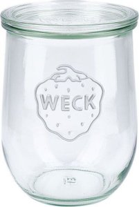 Jata WECK Round Rim Jar Tulip 1,0l Set of 4 1