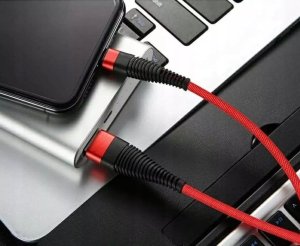 Kabel USB Vega USB-A - microUSB 2 m Czerwony 3