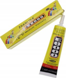 Vega KLEJ SYNTETYCZNY LOCA E8000 WYŚWIETLACZ LCD RAMKA DOTYK 15ml MONTAŻOWY ZHANLIDA> 2