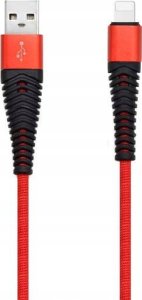 Kabel USB Vega Lightning - 2 m Czerwony 2