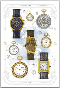 DA VINCI Karnet 12x18 cm B-BD 502 083 + koperta Zegarki 2