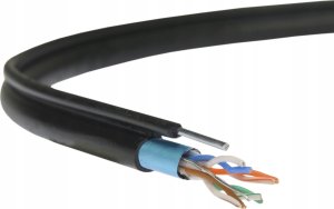 Alantec Kabel F/UTP kat.5e PE 4PR 1000m ZEWNĘTRZNY SUCHY z LINKĄ NOŚNĄ 1