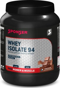 Sponser Odżywka SPONSER WHEY ISOLATE 94 Czekolada puszka 850g (NEW) 1