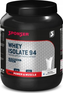 Sponser Odżywka SPONSER WHEY ISOLATE 94 Naturalny puszka 850g (NEW) 1